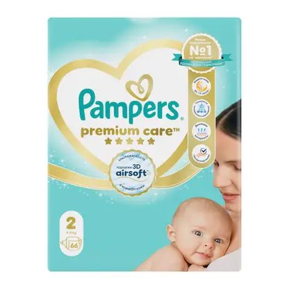 Подгузники Pampers Premium Care Mini 4-8кг 66шт