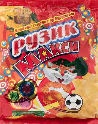 Палочки кукурузные Рузик 150г