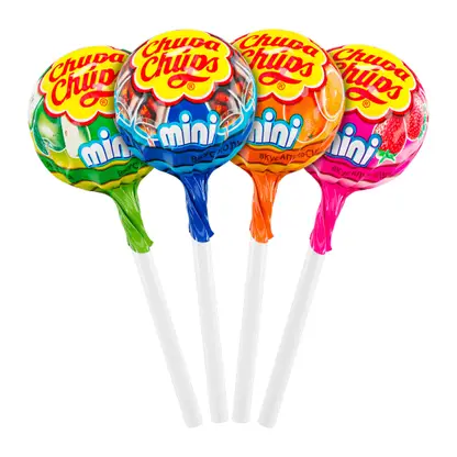 Карамель на палочке Chupa Chups мини