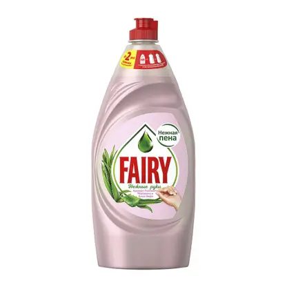 Средство для мытья посуды Fairy Нежные руки Розовый жасмин и алоэ вера 900мл
