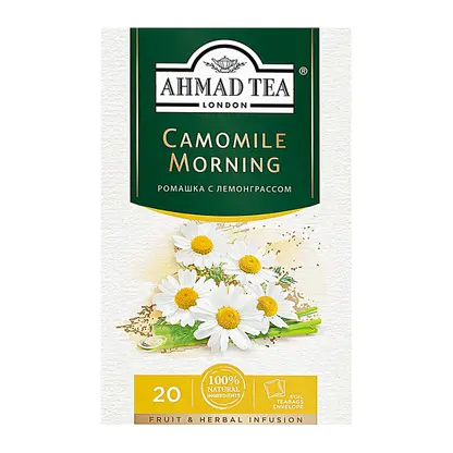 Чай травяной Ahmad Tea с ромашкой и лимонным сорго 20пак 30г