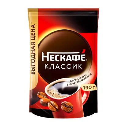 Кофе растворимый Нескафе Классик 190г