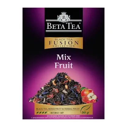 Чай черный Beta Tea Mix Fruit 90г