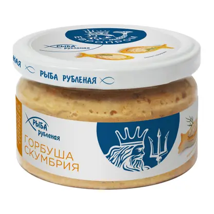 Рыба рубленая Европром горбуша и скумбрия 180г