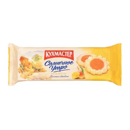Печенье сдобное Солнечное утро манго Кухмастер 240г