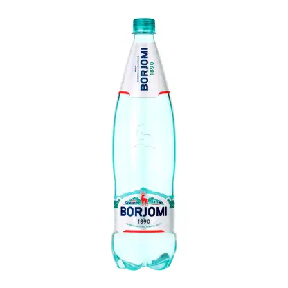 Вода Borjomi минеральная лечебно-столовая газированная 1.25л