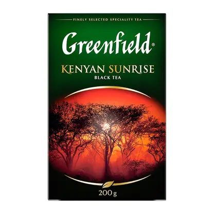 Чай черный Greenfield Kenyan Sunrise 200г