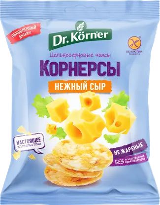 Корнерсы Dr.Korner нежные с сыром 50г