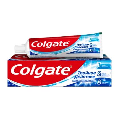 Зубная паста Colgate Тройное действие Экстра отбеливание 100мл