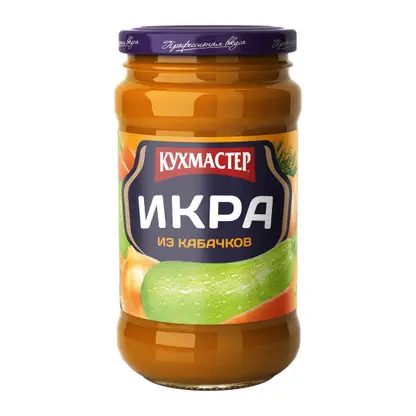 Икра из кабачков Кухмастер 385г