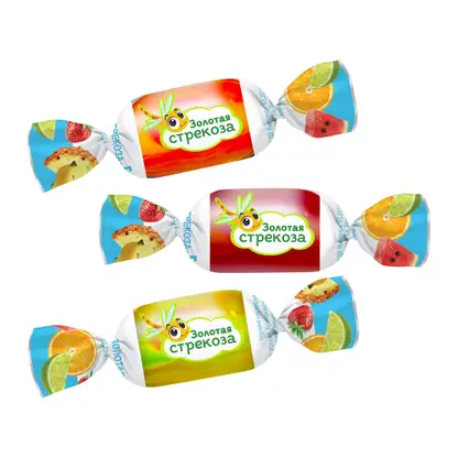 Конфеты желейные Золотая стрекоза