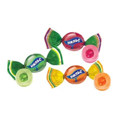 Карамель с фруктовым вкусом Нильс