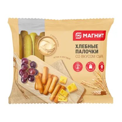 Хлебные палочки вкус сыра Магнит 200г