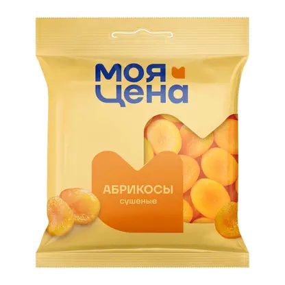 Абрикосы Моя цена сушеные 100г