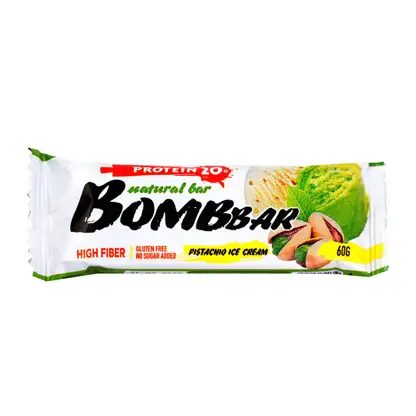 Батончик протеиновый Фисташковый пломбир Bombbar 60г