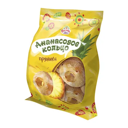 Пряники Ананасовое кольцо Дымка 400г