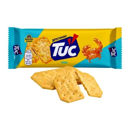 Крекер со вкусом краба Tuc 100г