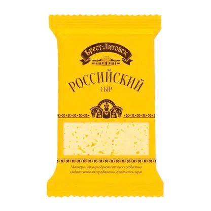 Сыр Брест-Литовск Российский 50% 200г