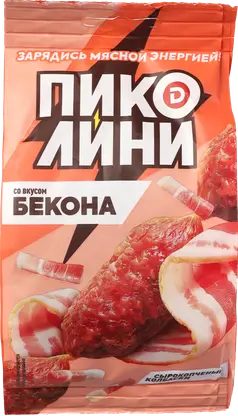 Колбаски Дымов Пиколини Бекон сырокопченые 50г