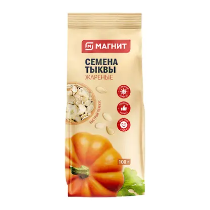 Семена тыквы Магнит жареные 100г