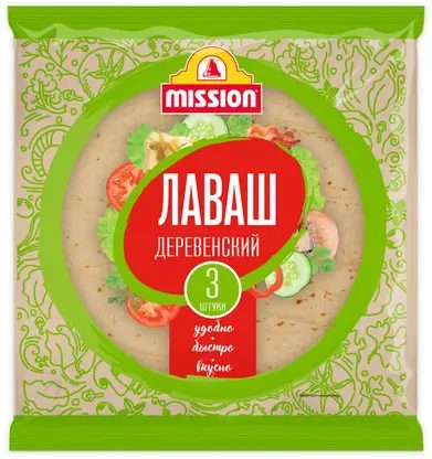 Лаваш деревенский Mission 270г