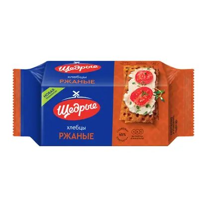 Хлебцы Щедрые ржаные 100г
