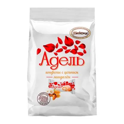 Конфеты с цельным миндалем Адель 215г