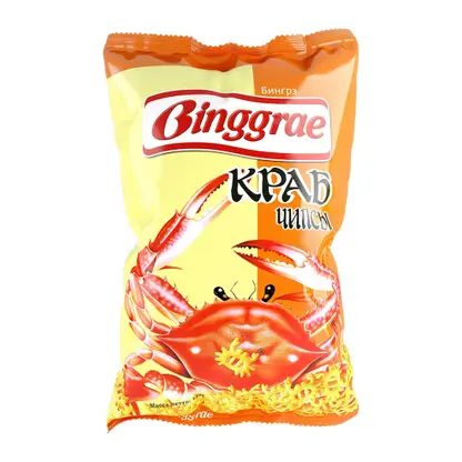 Чипсы Binggrae с Крабом 130г
