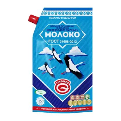 Молоко сгущенное Глубокский МКК 8.5% 280г
