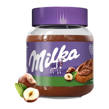 Паста ореховая с какао Фундук Milka 350г