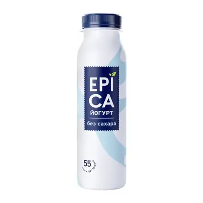 Йогурт питьевой Epica Натуральный 2.9% 260мл
