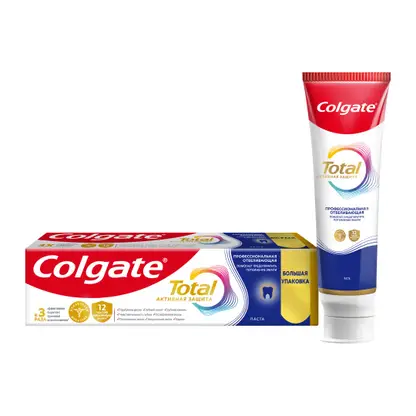 Зубная паста Colgate Total 12 Профессиональное отбеливание 125мл