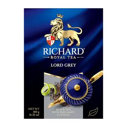 Чай черный Richard Lord Grey листовой 180г