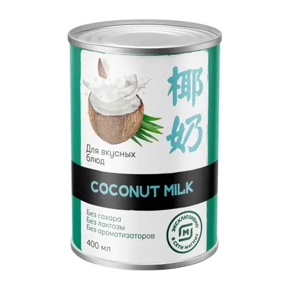 Кокосовое молоко Thai Coco 5-7% 400мл
