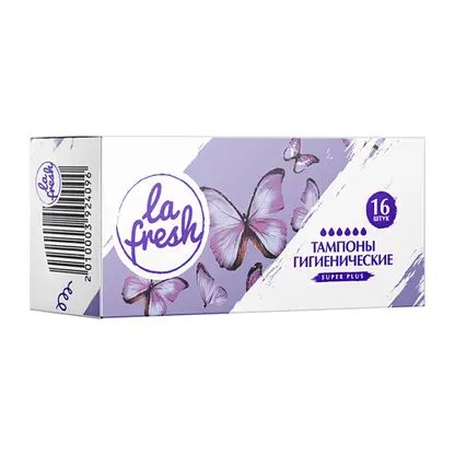 Тампоны гигиенические La Fresh Super plus 16шт