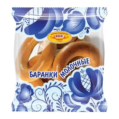 Баранки Молочные БКК 315г