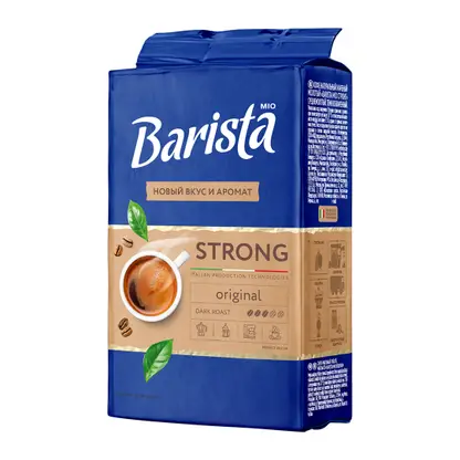 Кофе молотый Barista Mio Крепкий натуральный жареный 225г