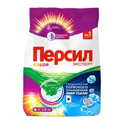 Стиральный порошок Персил Колор Свежесть от Вернель для цветного белья автомат 1.5кг