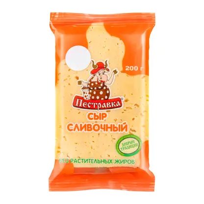 Сыр Пестравка Сливочный 50% 200г
