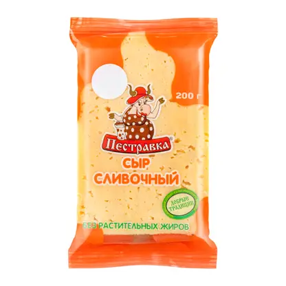 Сыр Пестравка Сливочный 50% 200г