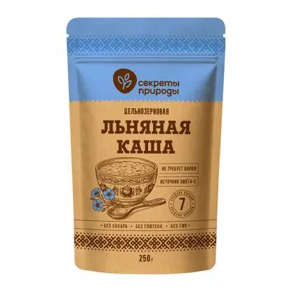 Каша льняная Секреты Природы 250г