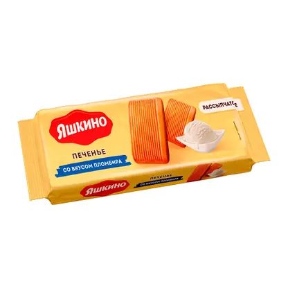 Печенье сахарное со вкусом пломбира Яшкино 220г