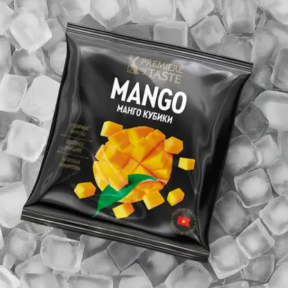 Манго Кео кубики быстрозамороженное Premiere of Taste 300г