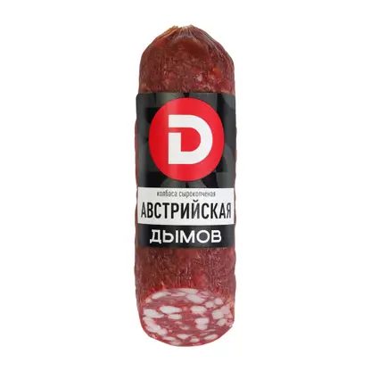 Колбаса Дымов Австрийская классика сырокопченая 230г