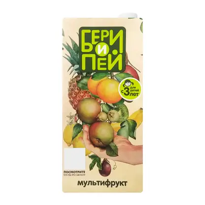 Нектар Бери и пей Мультифрукт 1л