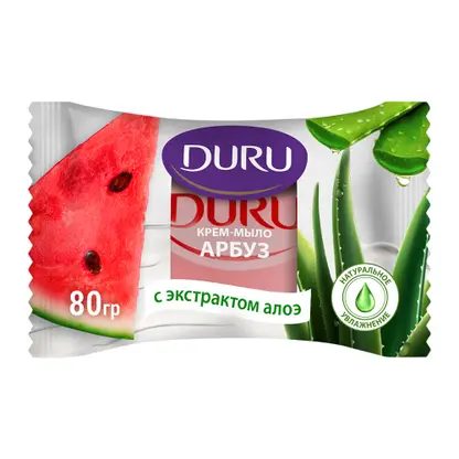 Крем-мыло Duru Арбуз и экстракт алоэ 80г