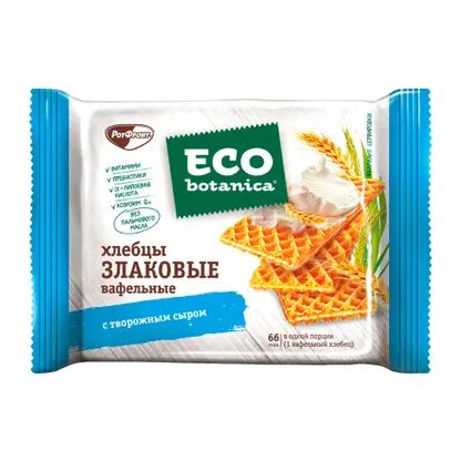 Хлебцы злаковые с творожным сыром Neo/Eco Botanica 75г