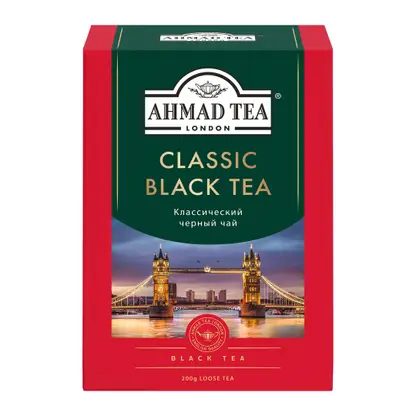 Чай чёрный Ahmad Tea листовой классический 200г