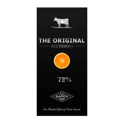 Шоколад горький с апельсином Bucheron Original 72% 90г