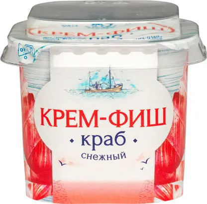 Краб Крем-Фиш снежный 150г
